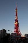 いつもの東京タワー どうも垂直が出しにくい。水平は出ているはずなんだけど。