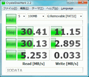 iodata32 USB2-W33RW on Vista32