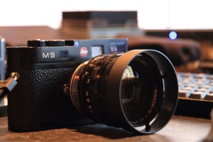 leicam9 ついでにLEICA M9も撮ってみた。Nikonの50mm F1.1というヘンタイレンズw