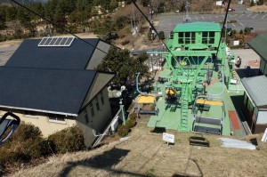 後ろを見ると急勾配で結構恐いかも