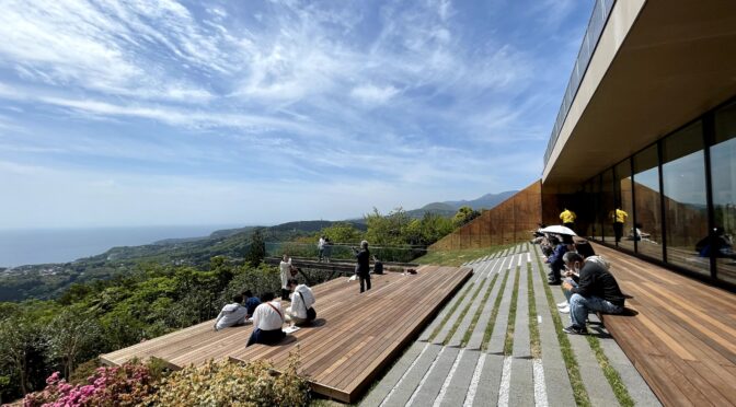 セローで小室山(伊豆)へ